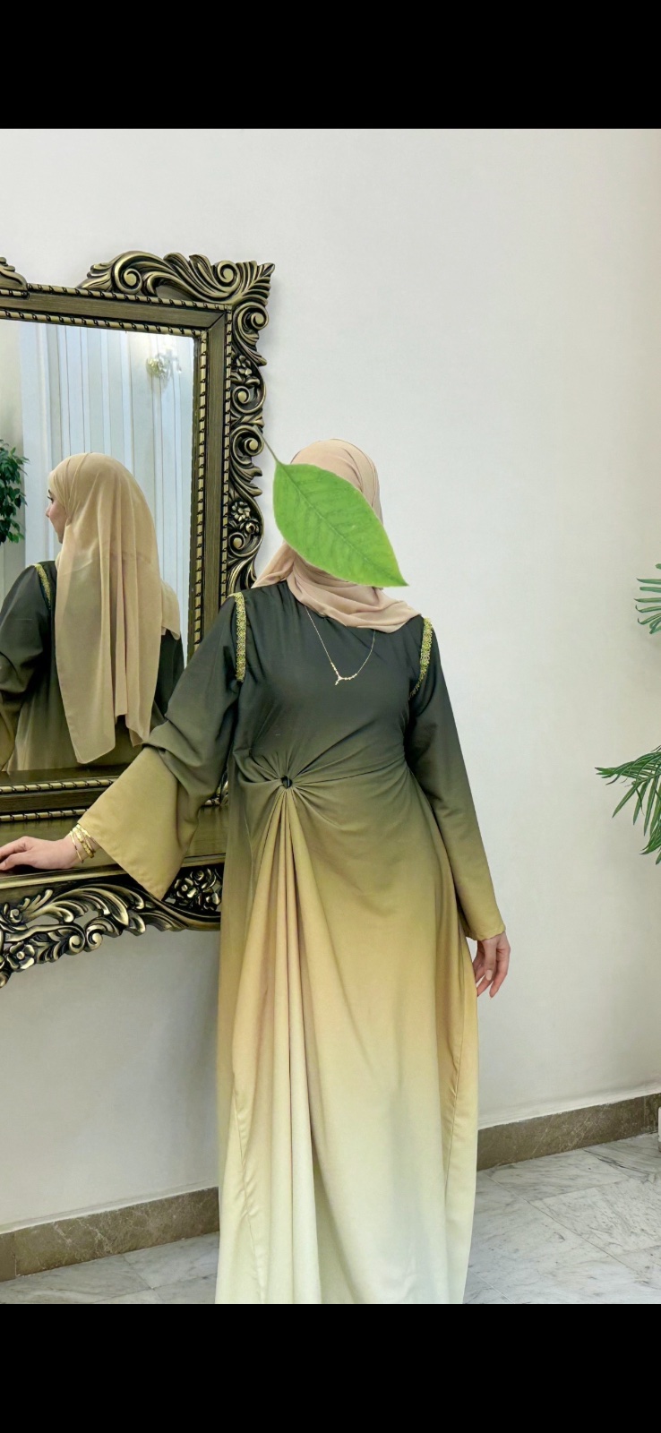Robe soirée dégradé simple et trés classe