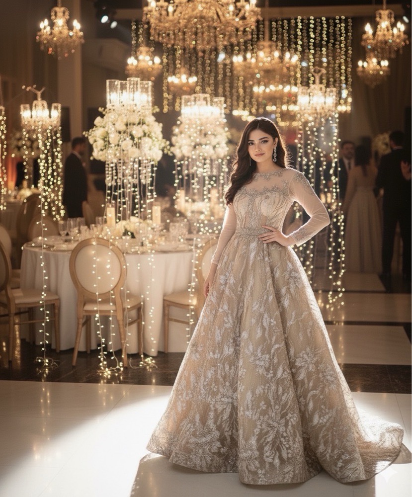 Robe soirée style princesse neuf 