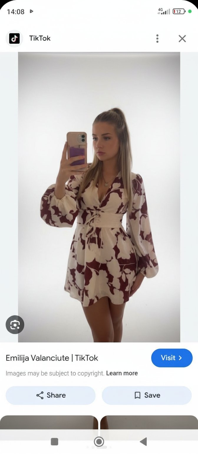 Robe d'été h&m presque neuf tres élégante 