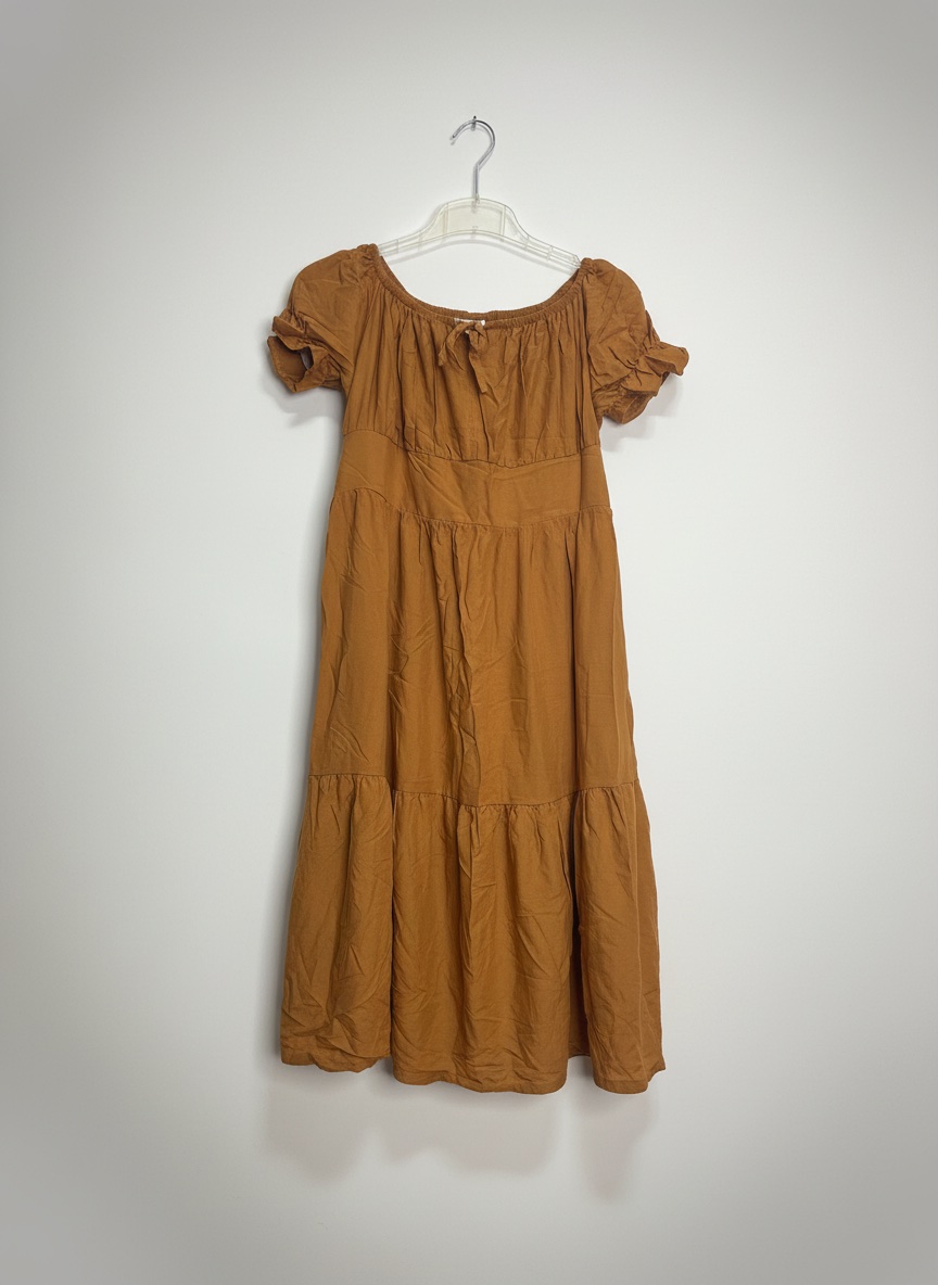 Robe moutarde