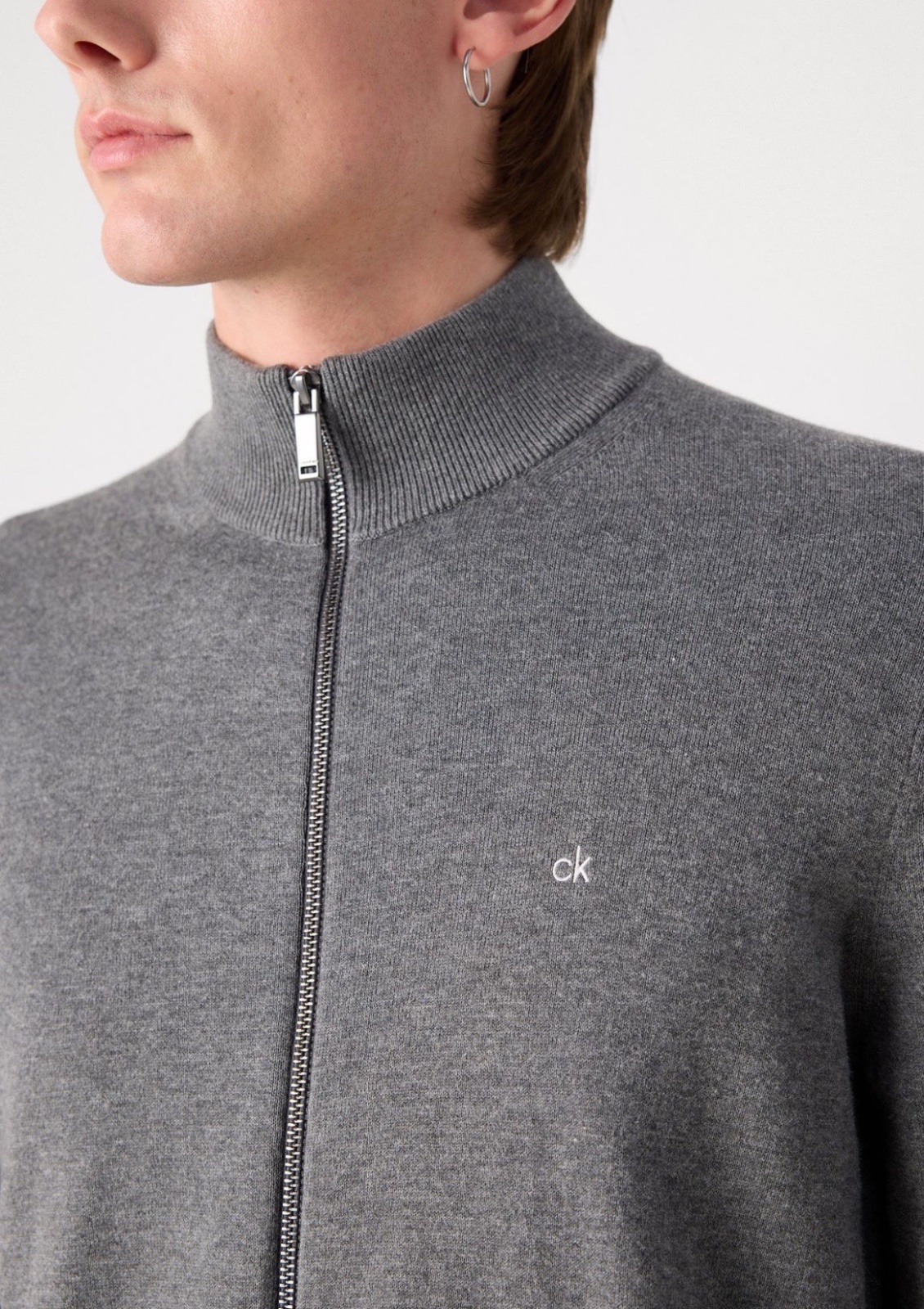 Gilet Calvin Klein gris foncé