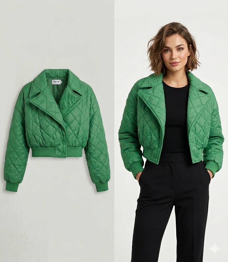 Veste matelassée courte