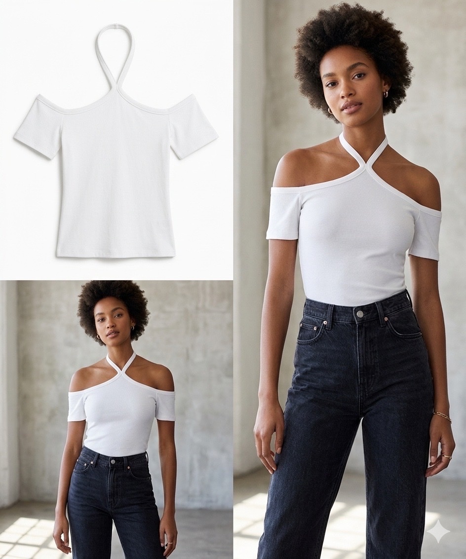 Pull blanc 