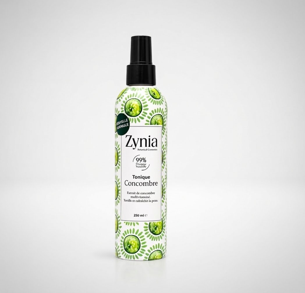 Zynia_Tonique Concombre pour visage_250 ml