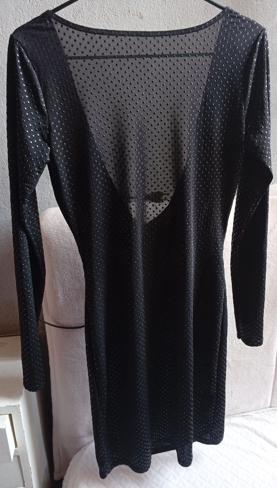 Robe noire manches longues Black dress 