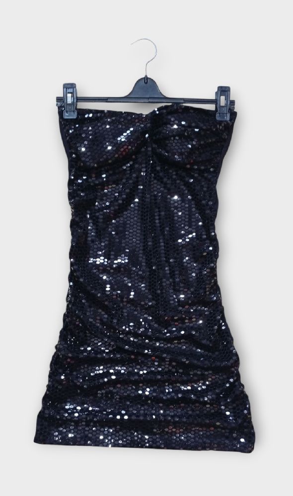 Robe soirée noire (Made in Italy)