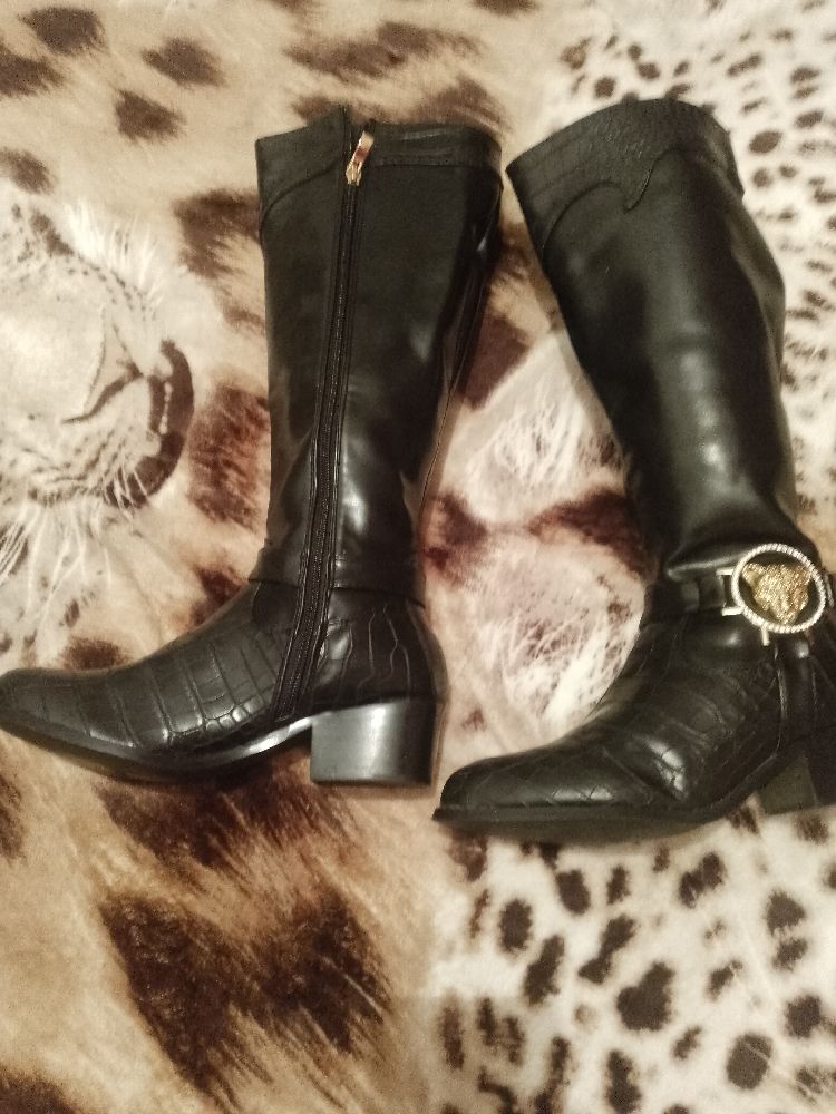 bottes femme noir