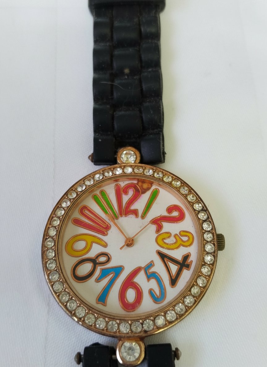Montre femme silicone 