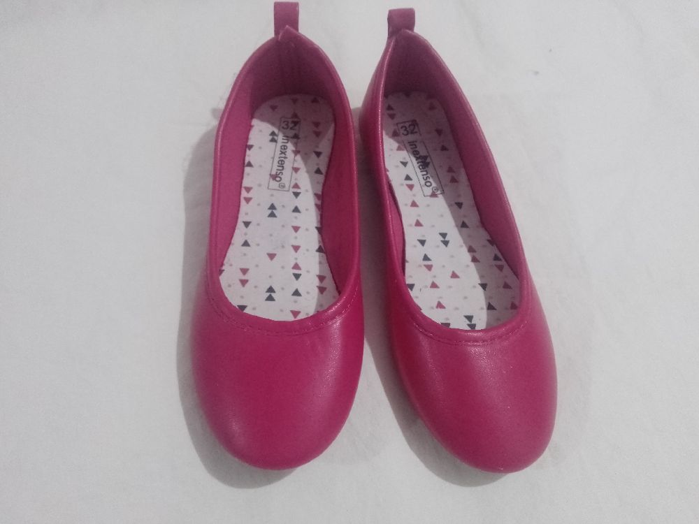 ballerines fillettes rosr fuchsia 