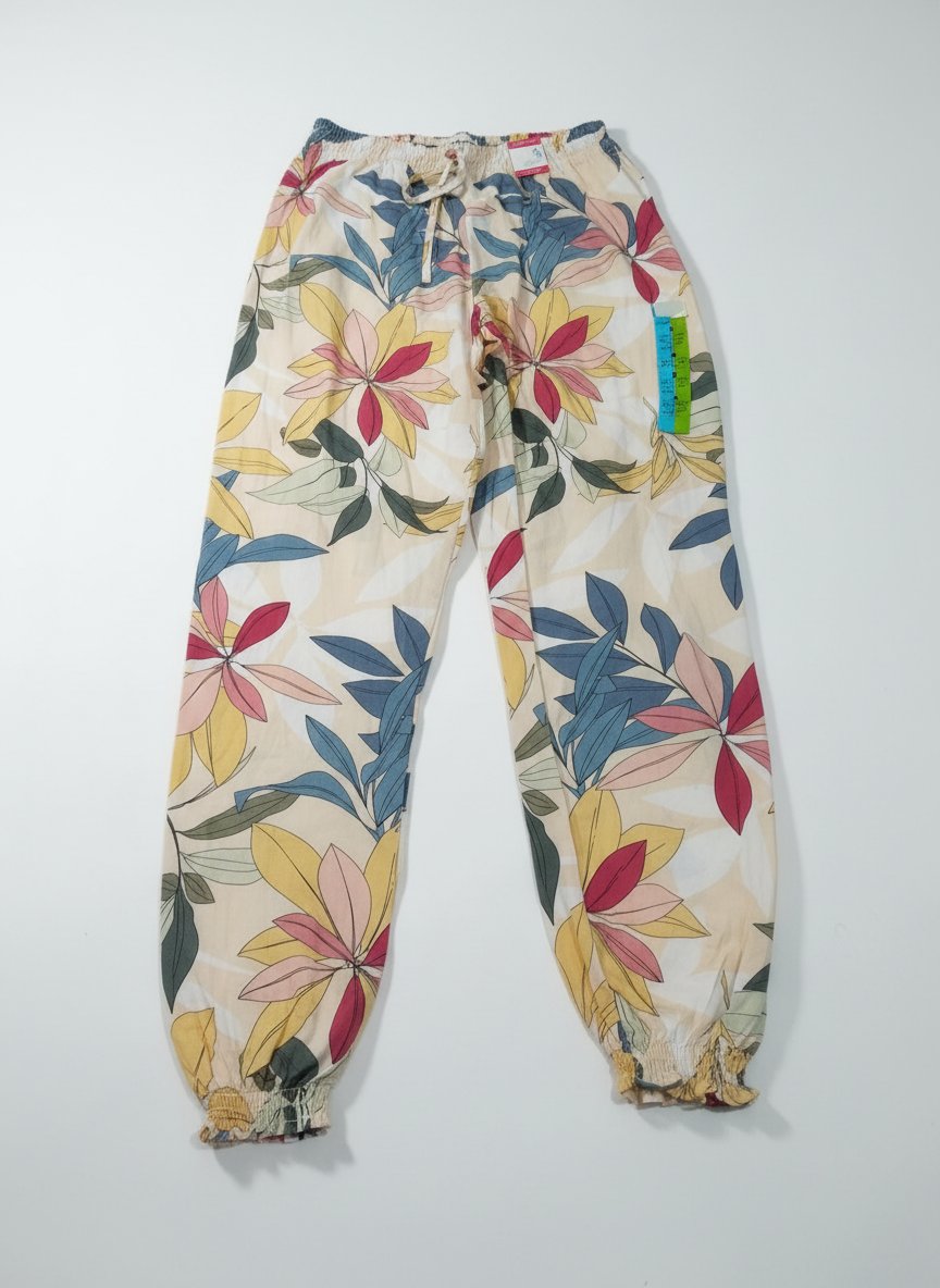 Pantalon fleurie 
