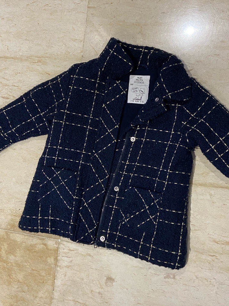 manteau bleu