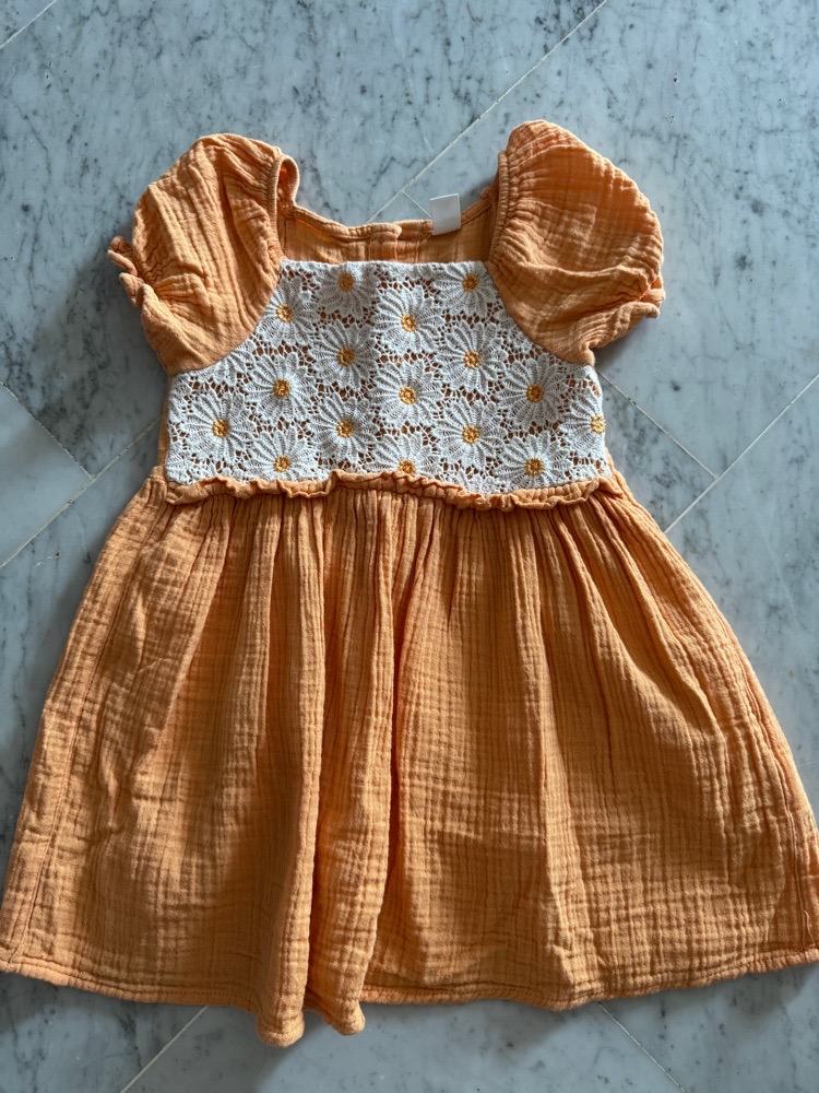 Robe fillette en lin 