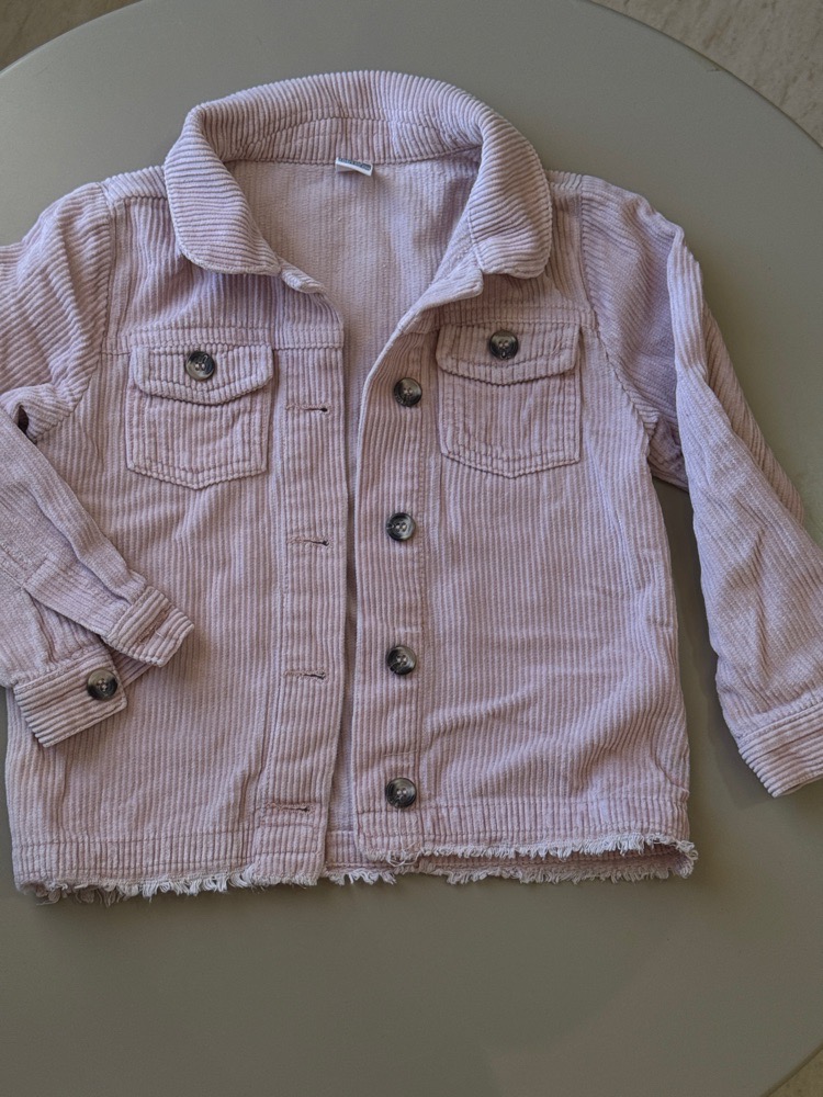 Veste en velour