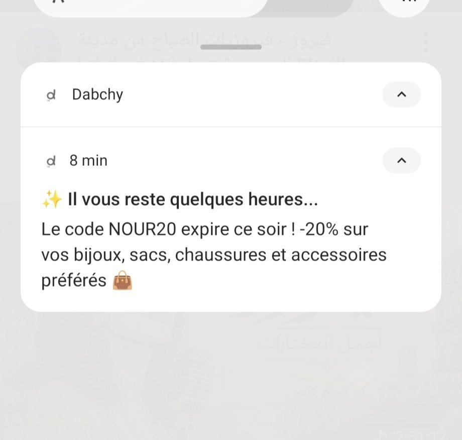 Code promo NOUR20