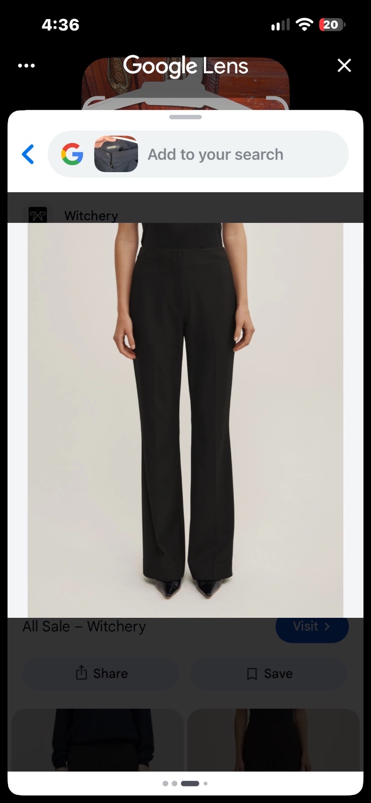Black Tailored Trousers – Straight-Leg Fit