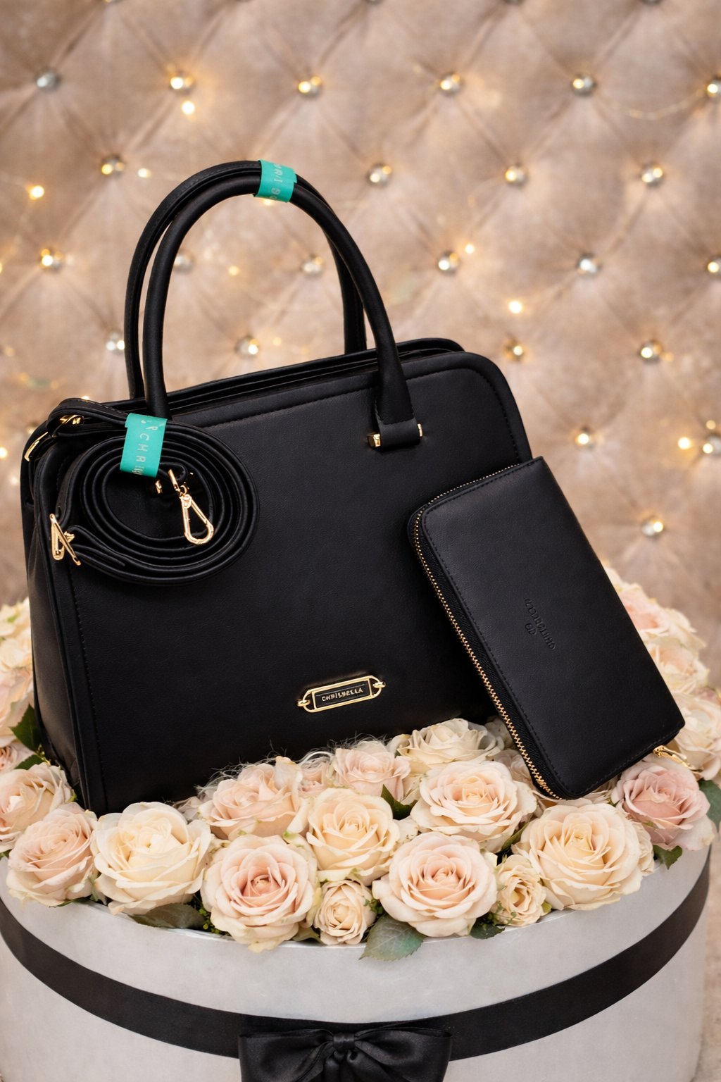 Sac 🖤✨ CHRISBELLA  – Dubai ✨🖤🛍 a main + pochette importée importation dubai🥰😍🥰😍🥰