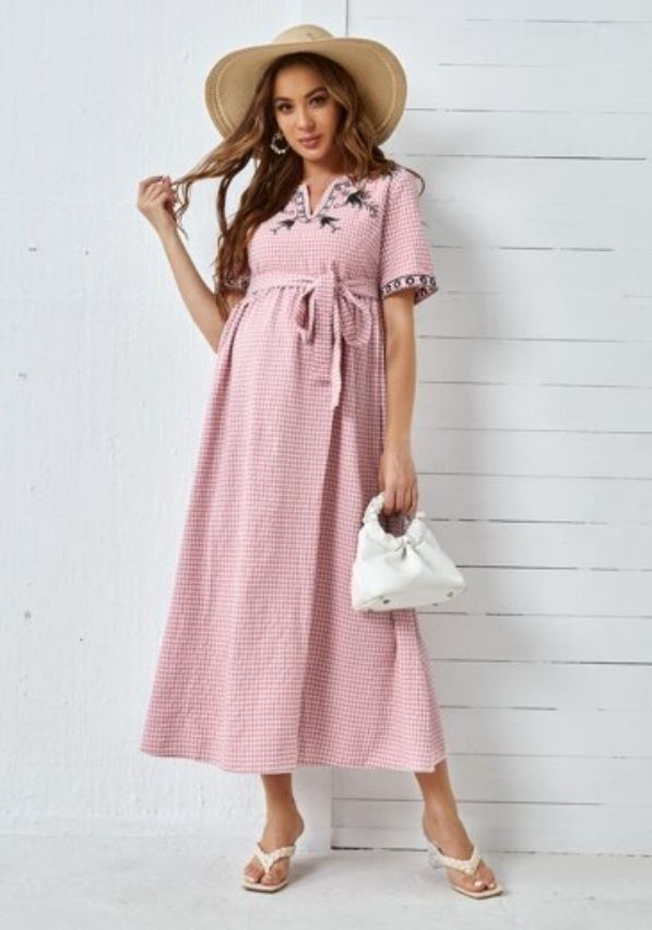 Robe 👗 shein 😍💗🤍 sans ceinture 