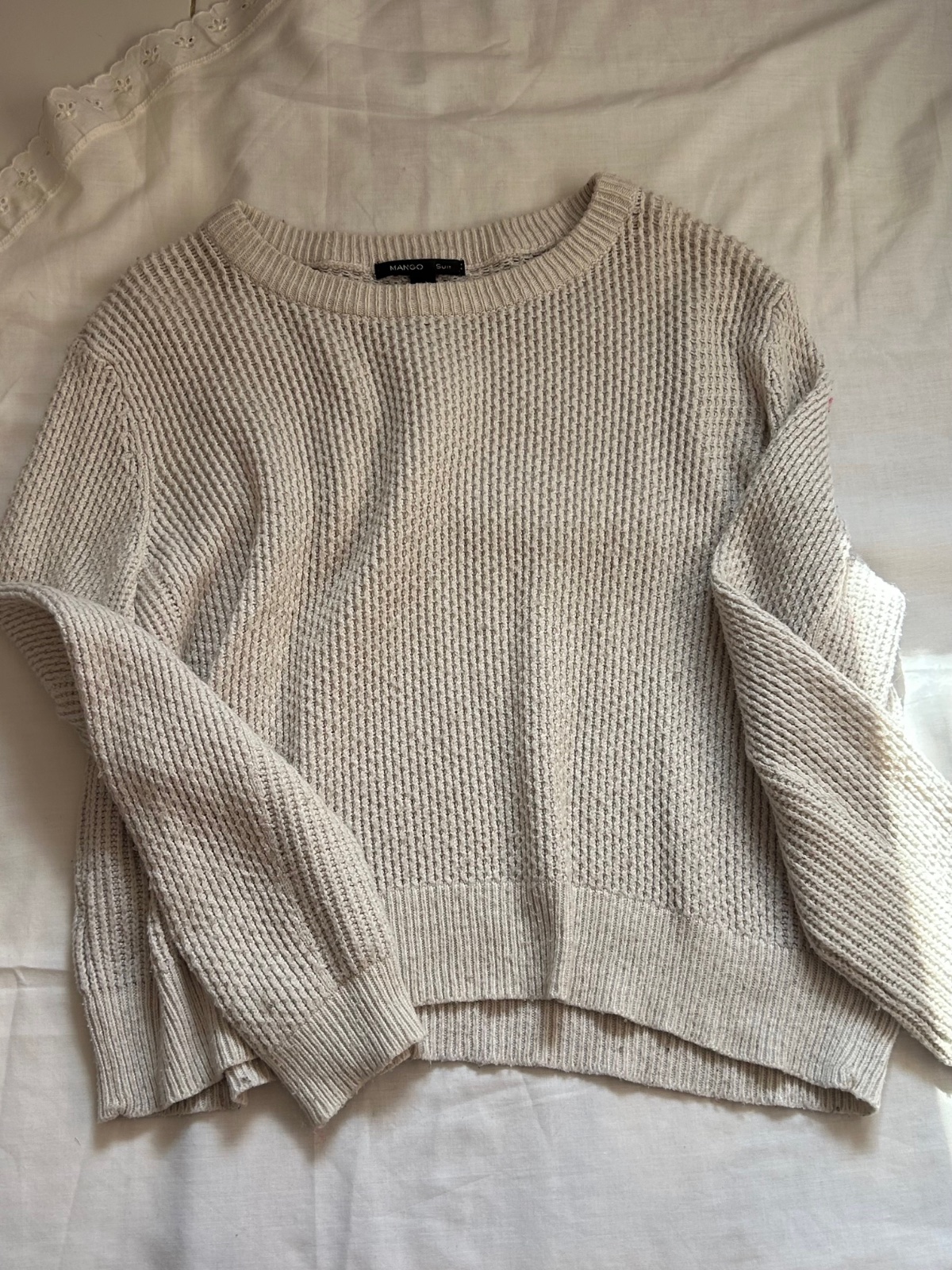 Pull beige mango