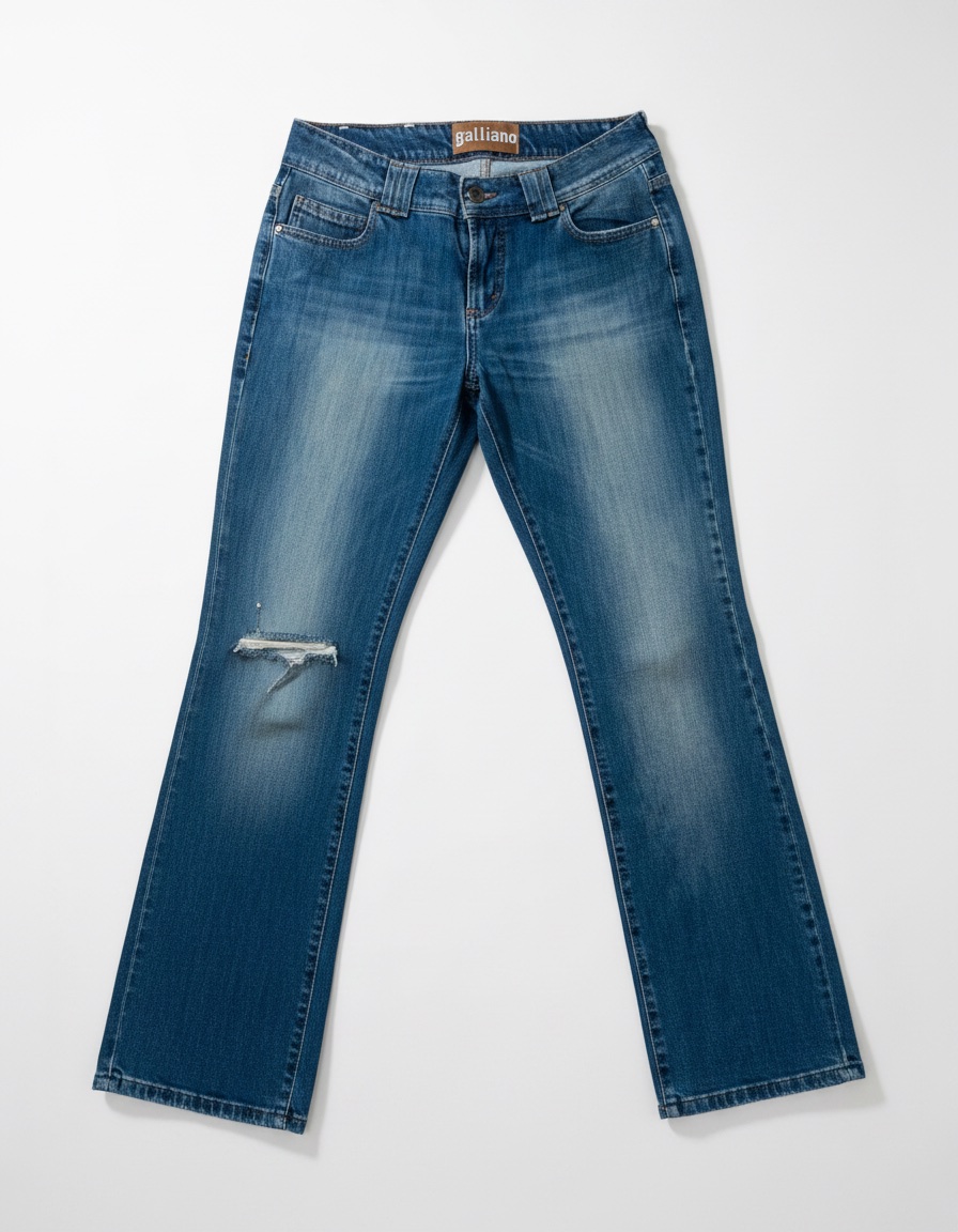 Flare jeans by Galliano