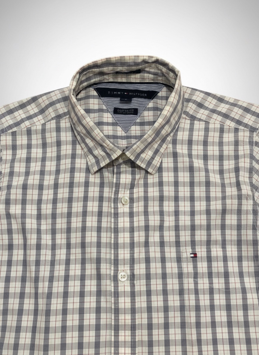 Chemise Tommy Hilfiger à carreaux - Taille M