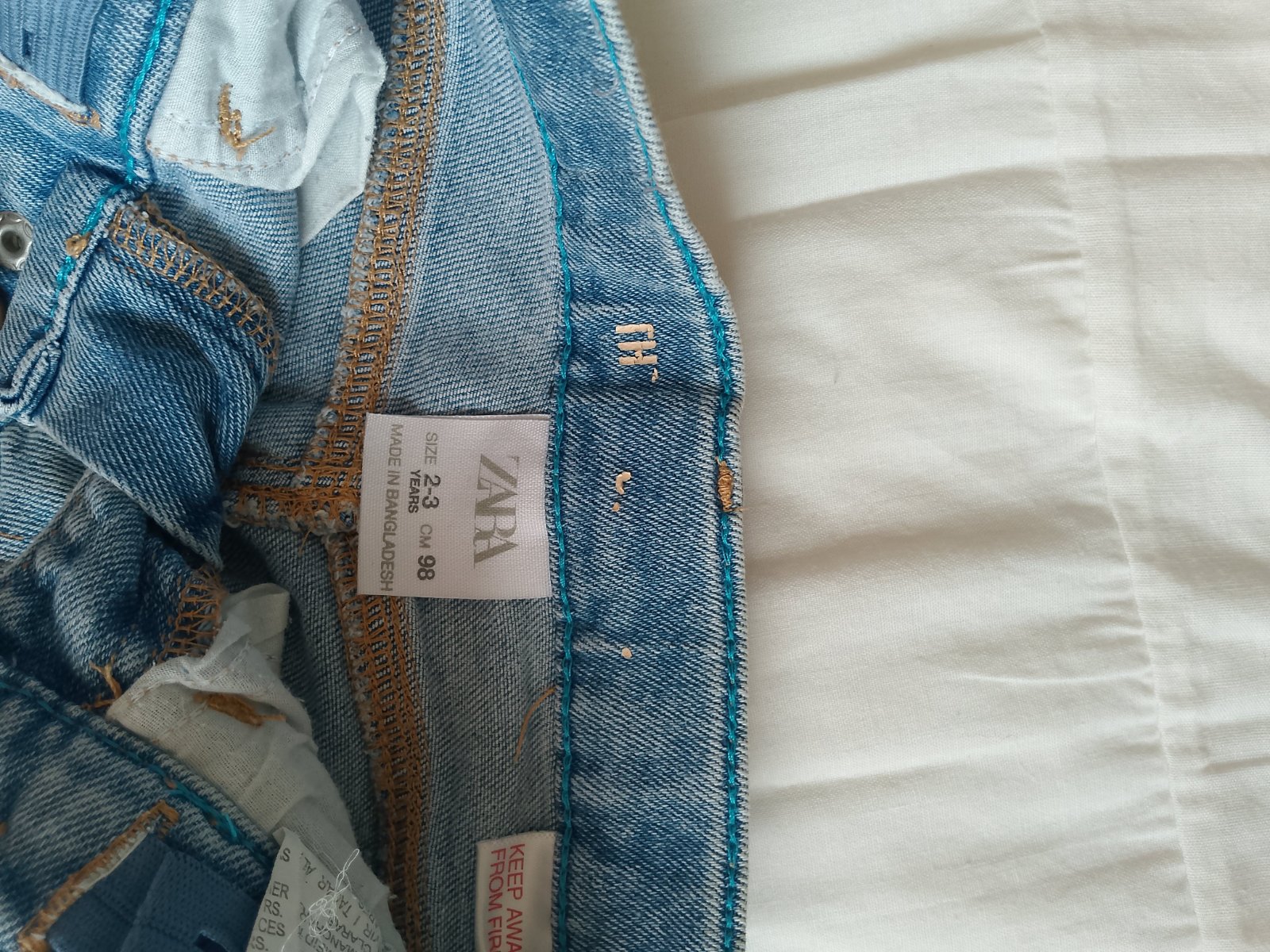 Pontalon et chemise djin 