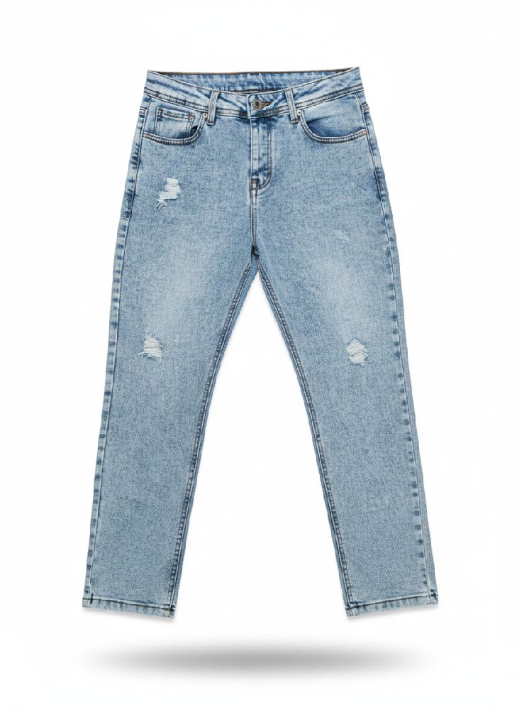 Jean Homme Délavé Coupe Slim-Straight