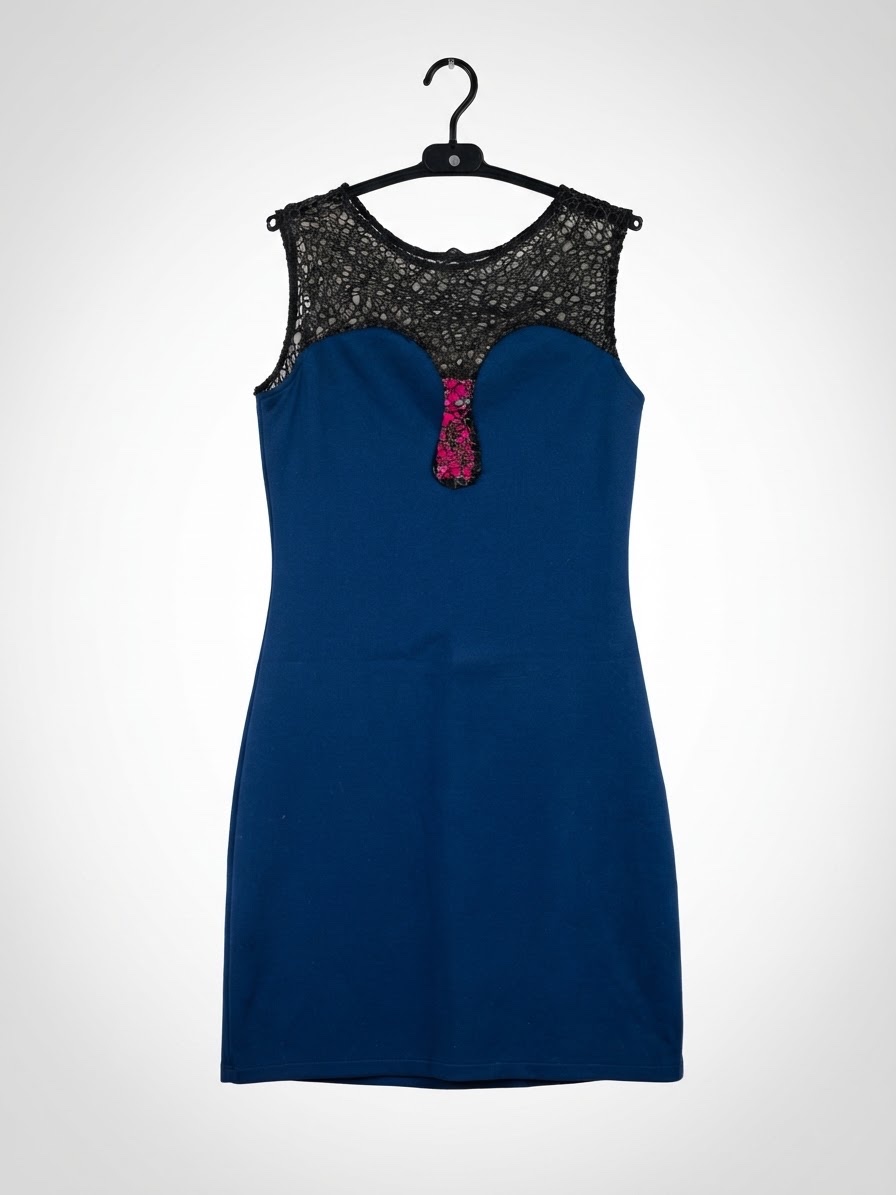 Robe  en bleu 