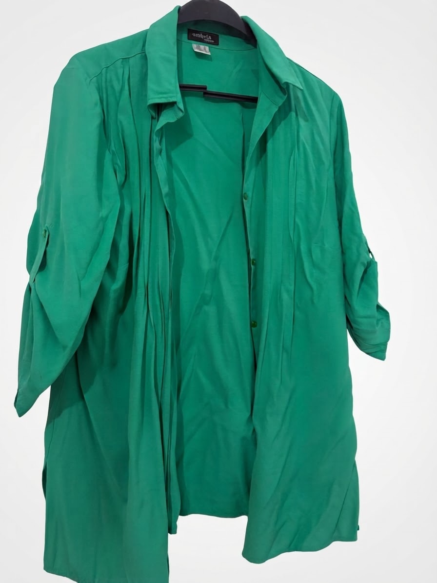 Chemise verte sport 