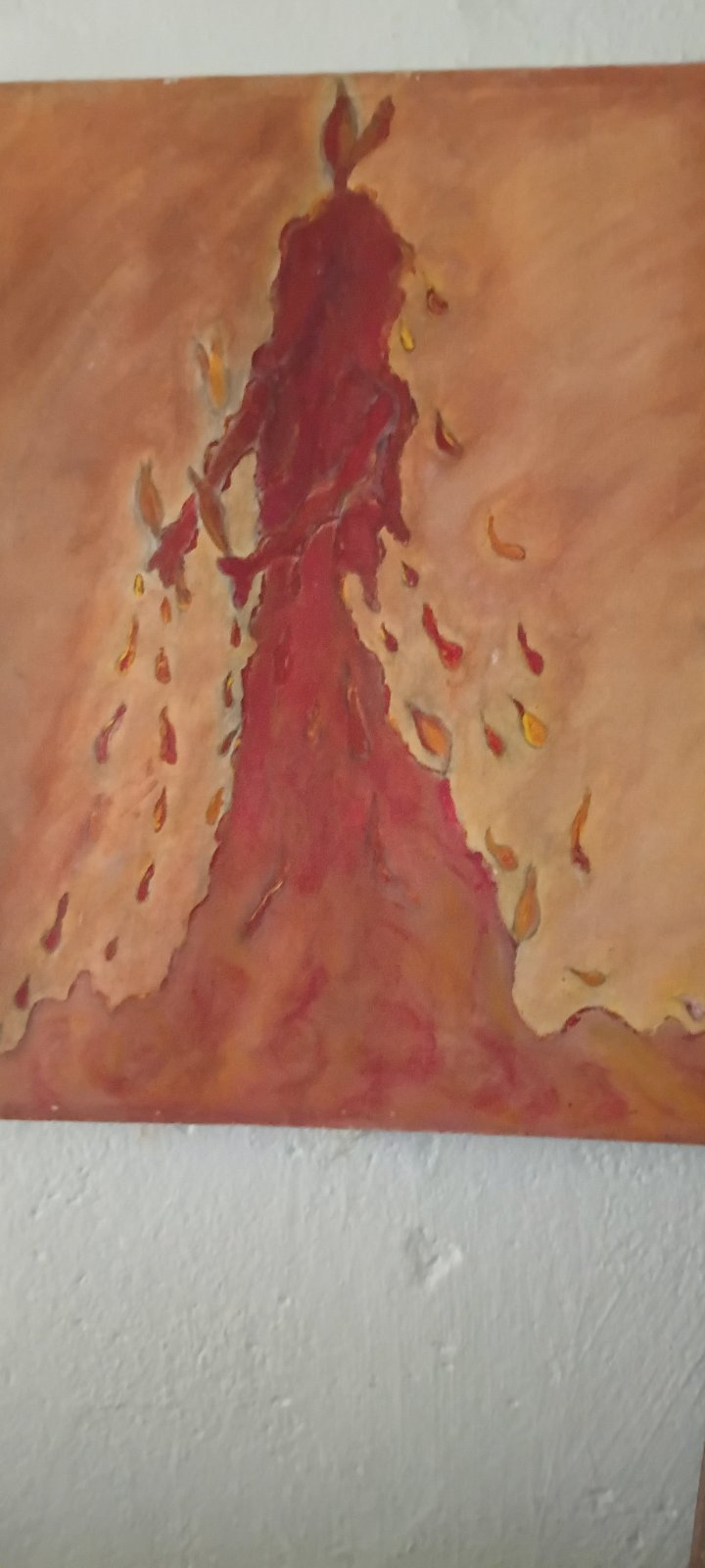 Tableau Artistique Abstrait - Peinture à la main