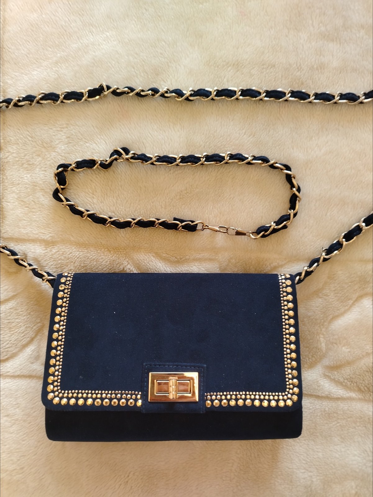 Pochette bleu roi