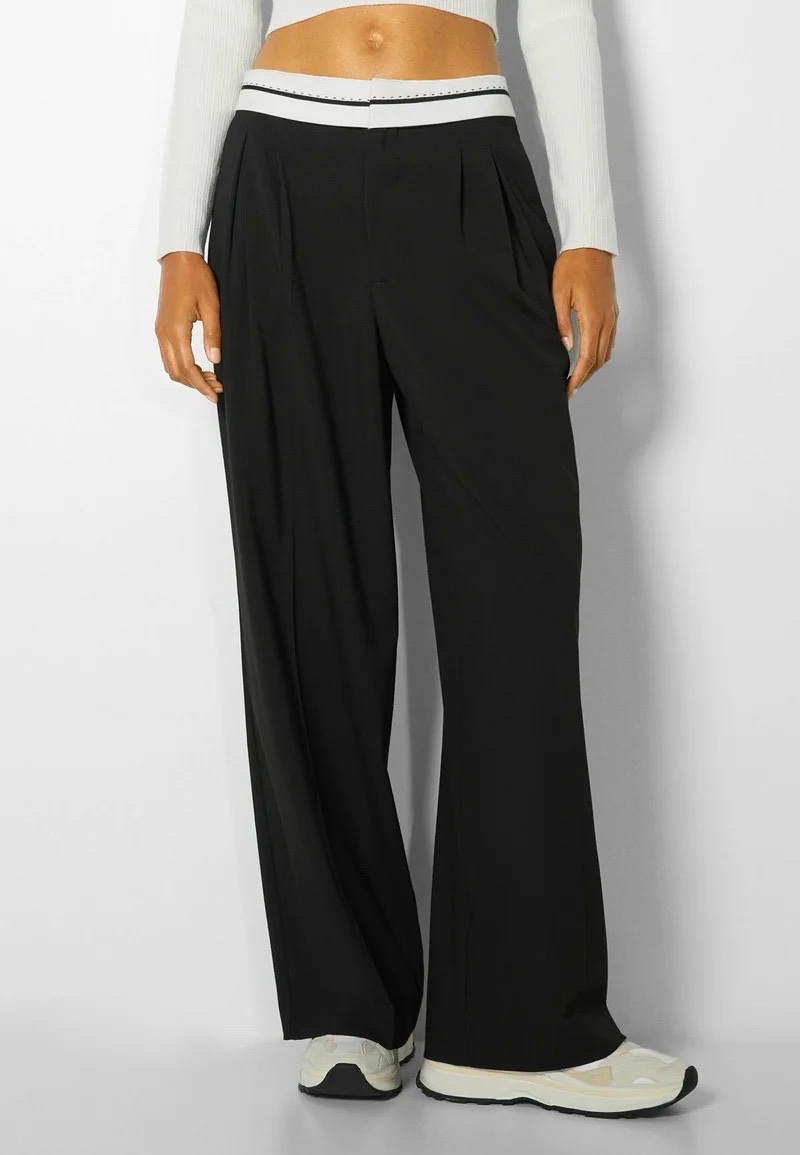 Pantalon noir bershka