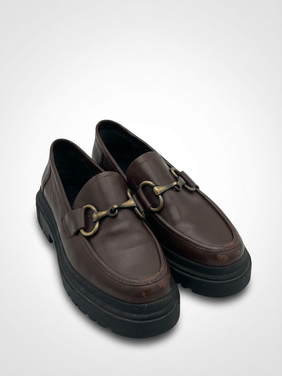 Derbies en cuir