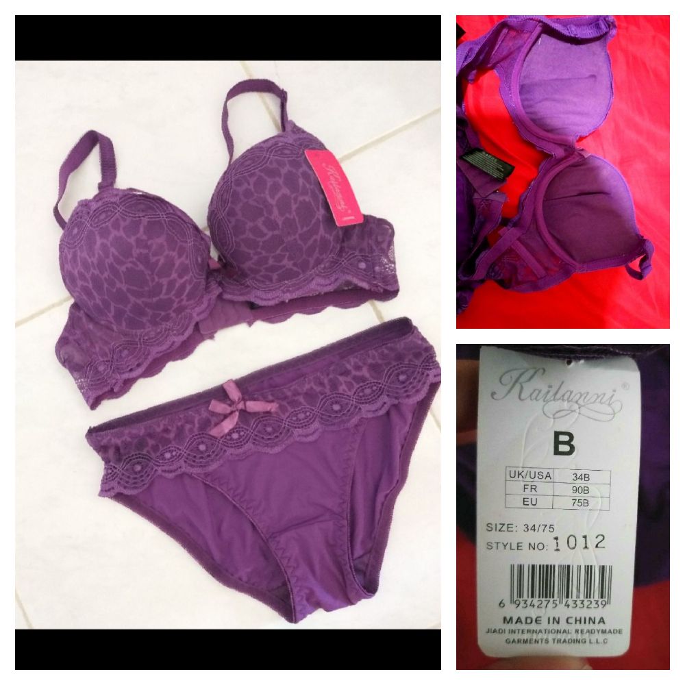 Deux pièces violets