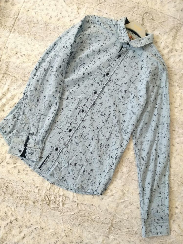 Chemise homme linen imprimé 