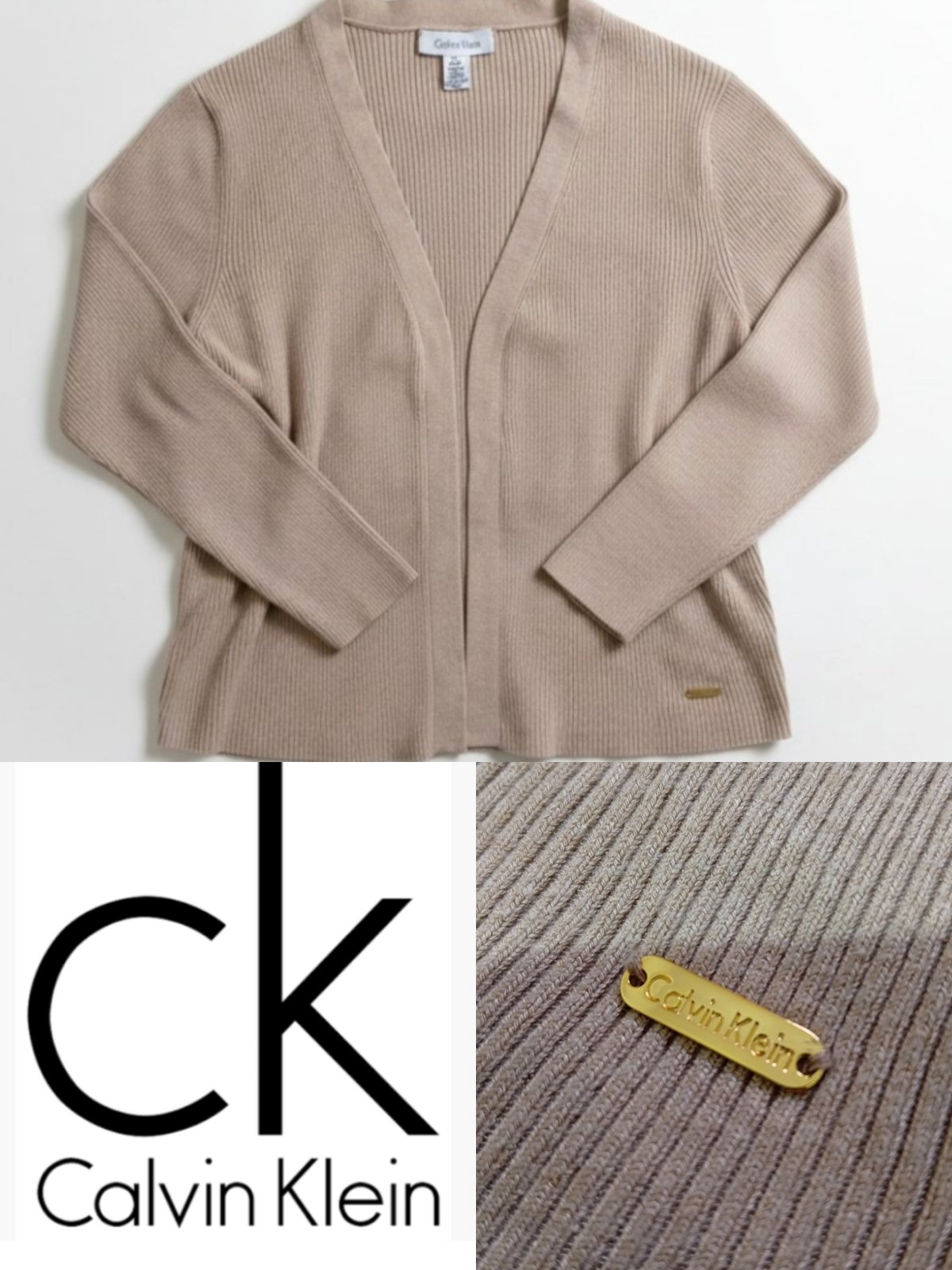 Cardigan sweater cotele Calvin Klein 