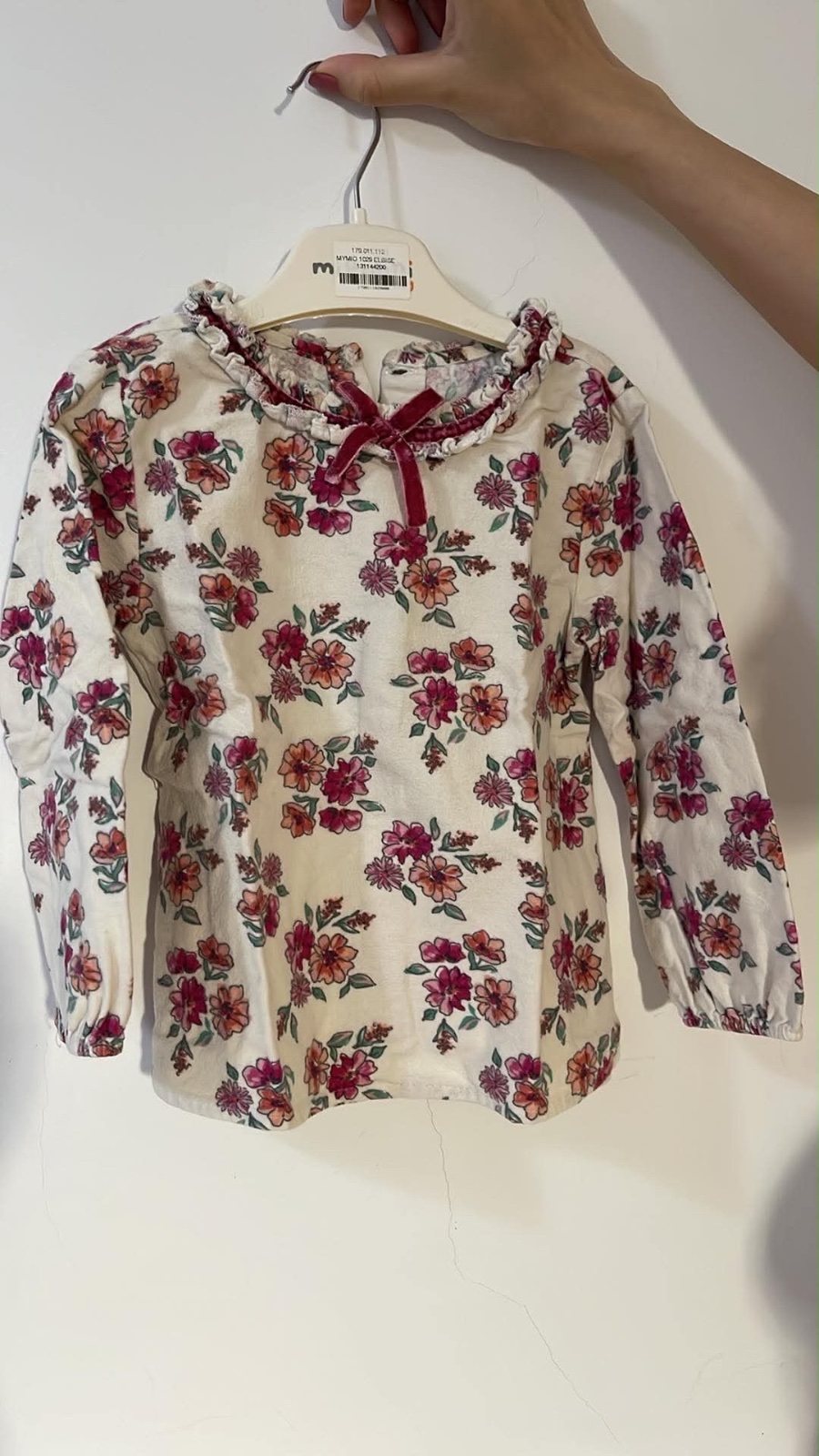 Chemise fleurie (hiver)