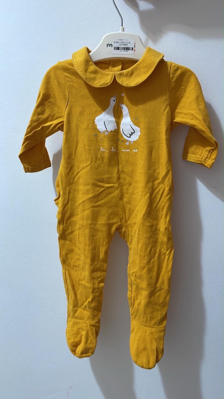 Grenouillère bébé fille 