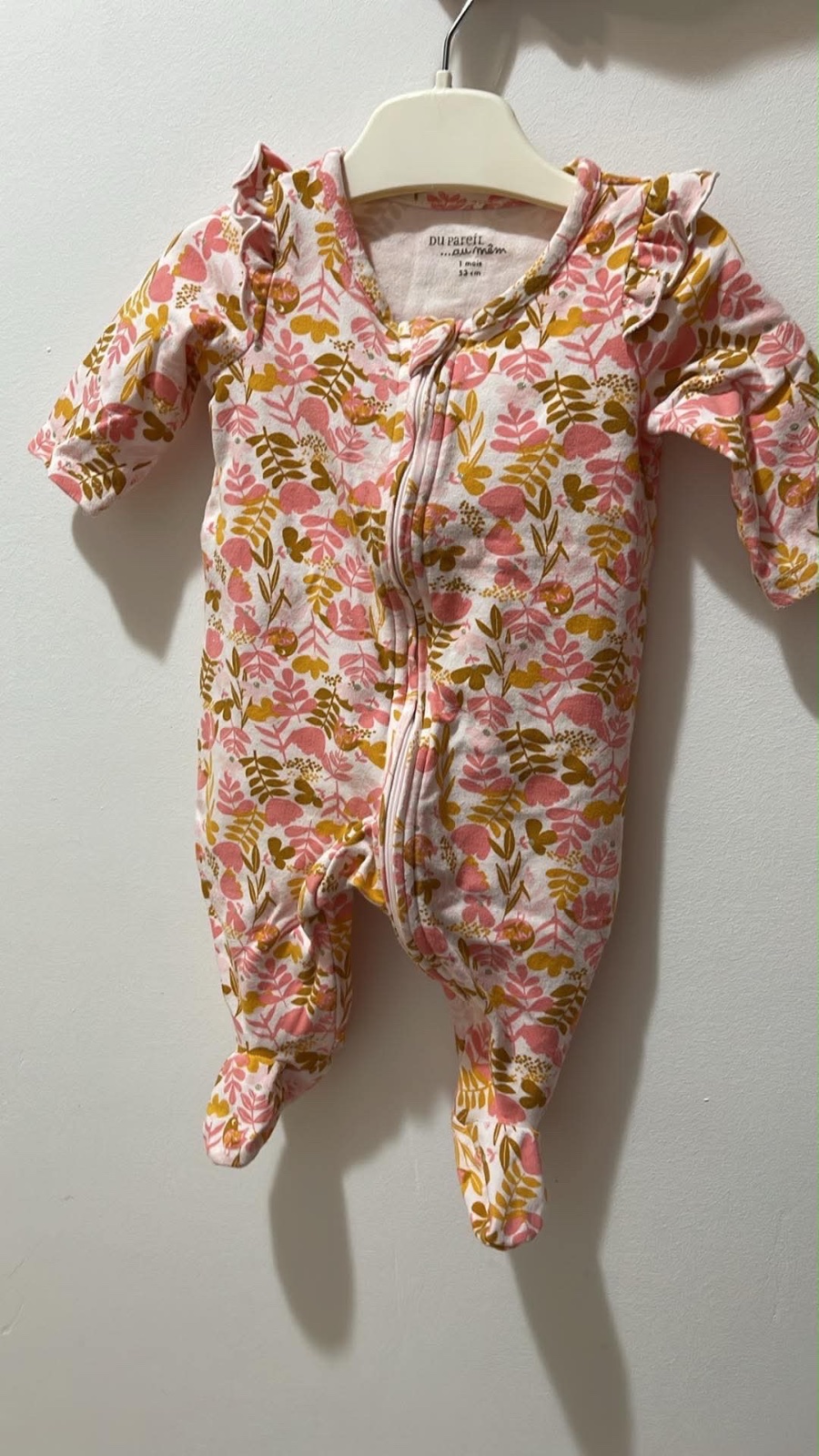 Grenouillère bébé fille 