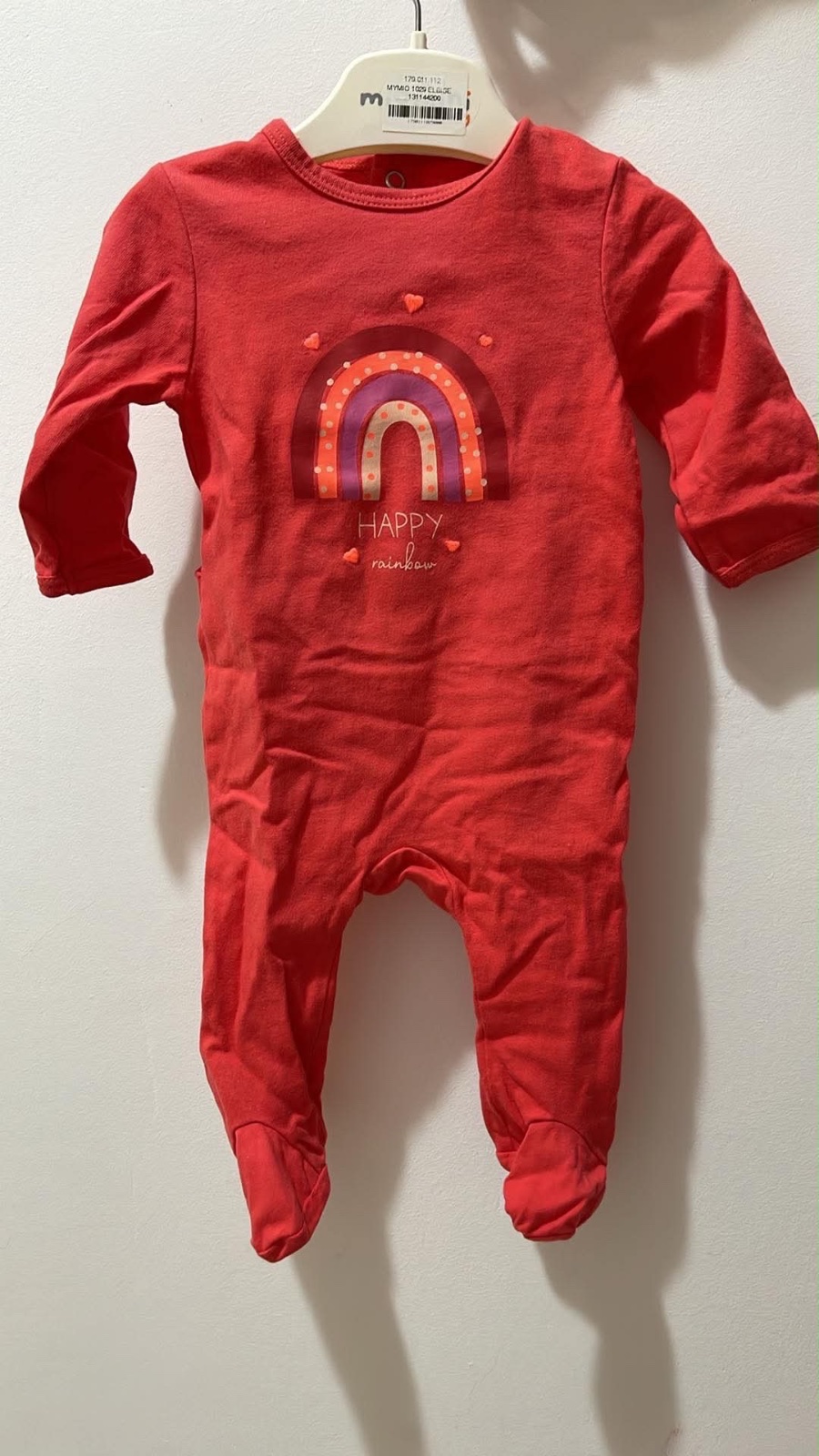 Grenouillère bébé fille Rainbow