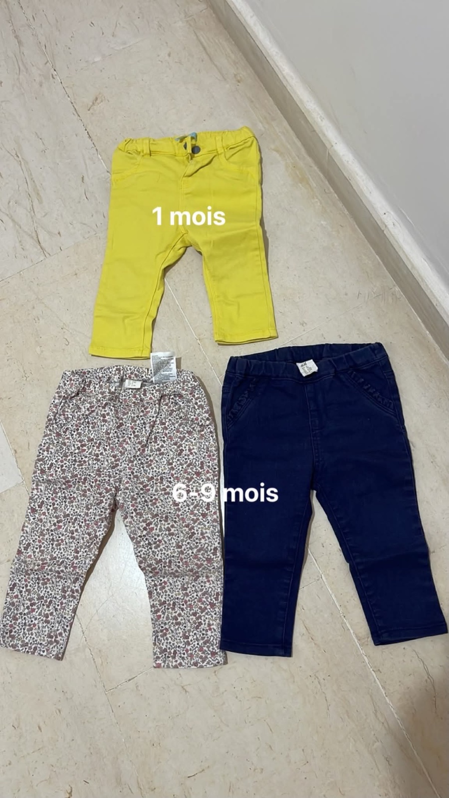 Jeans bébé fille 