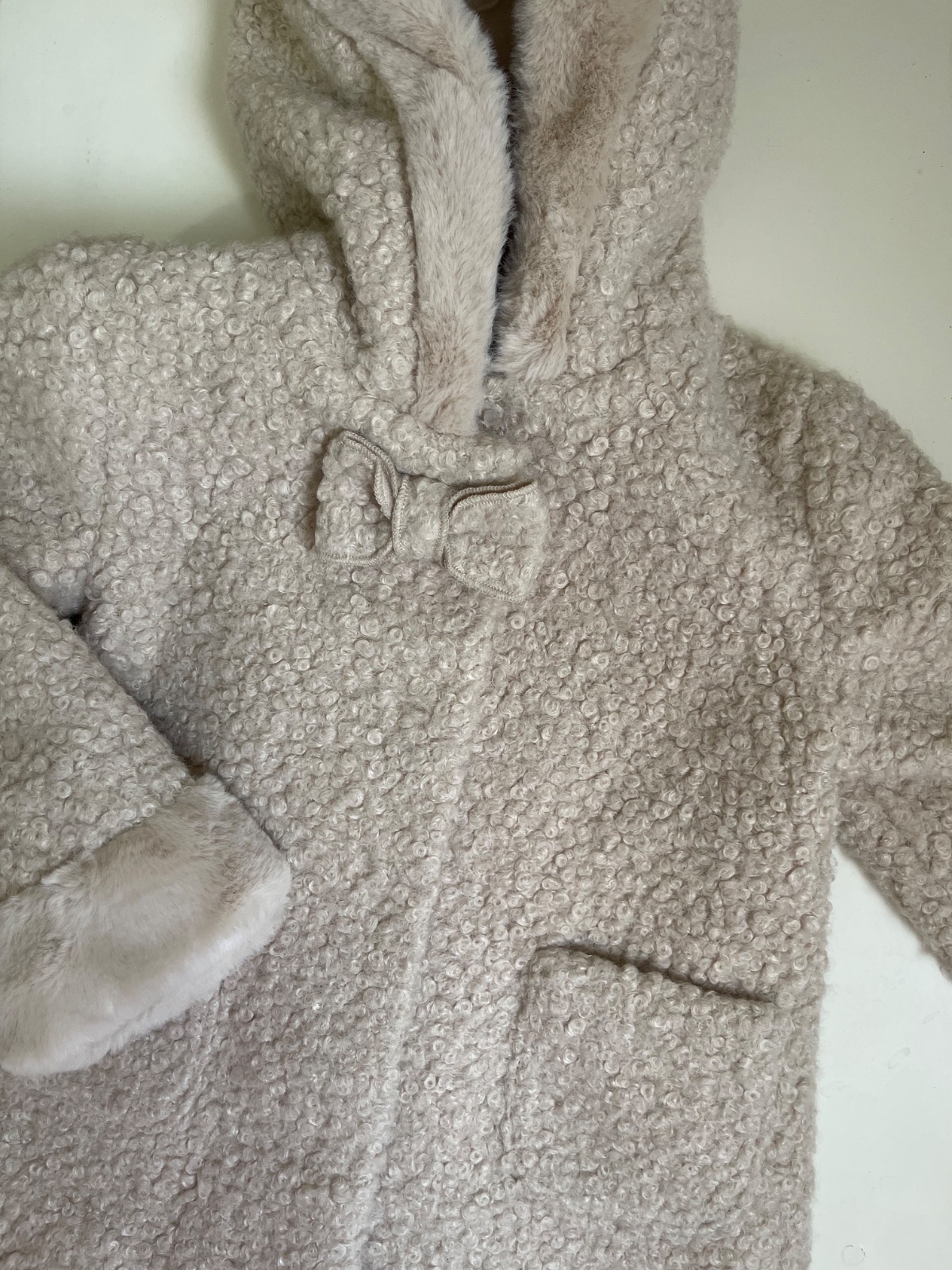 Manteau bébé fille