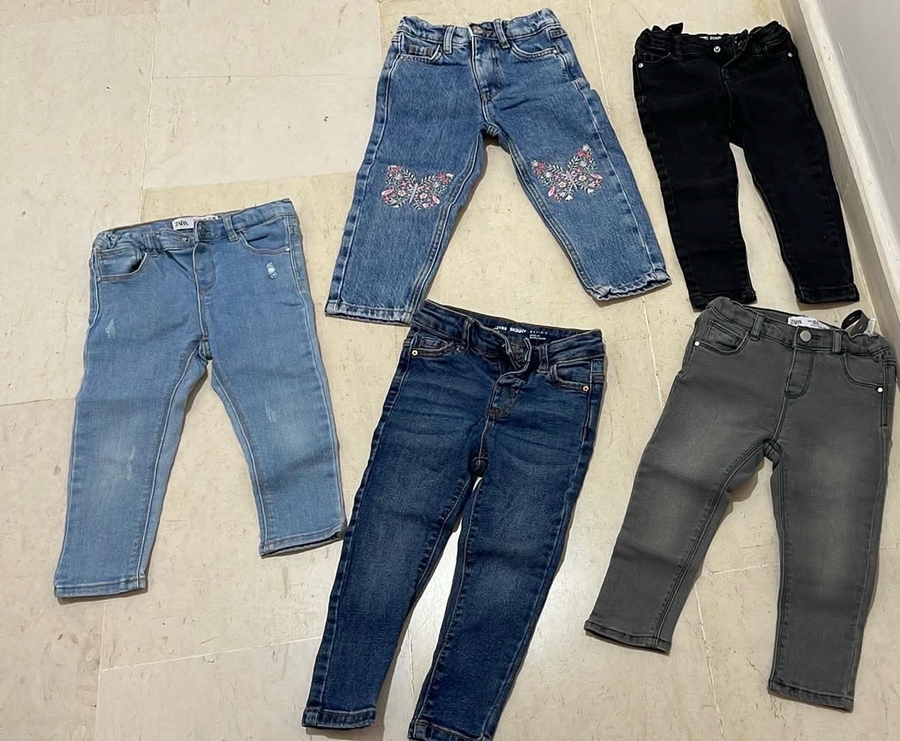 Jeans bébé fille 18-24 mois