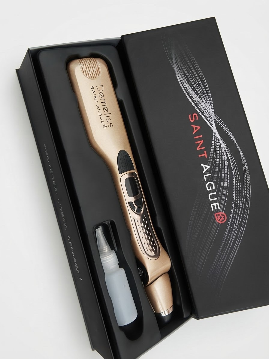 Lisseur titanium a technologie vapeur
