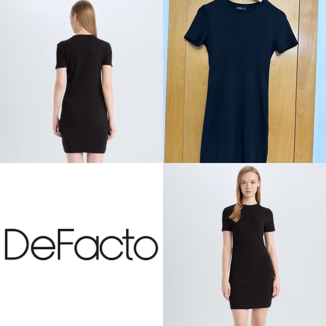 Robe moulante noir 