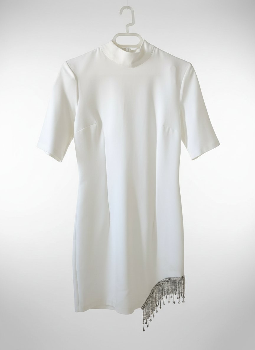 Short white dress 