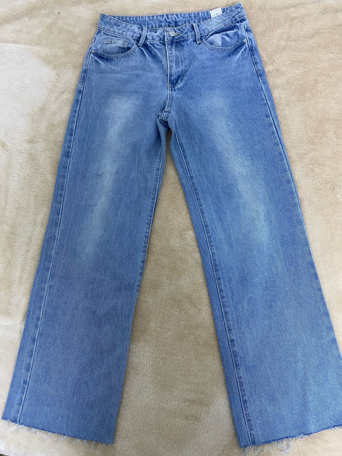 Pantalon jeans large  