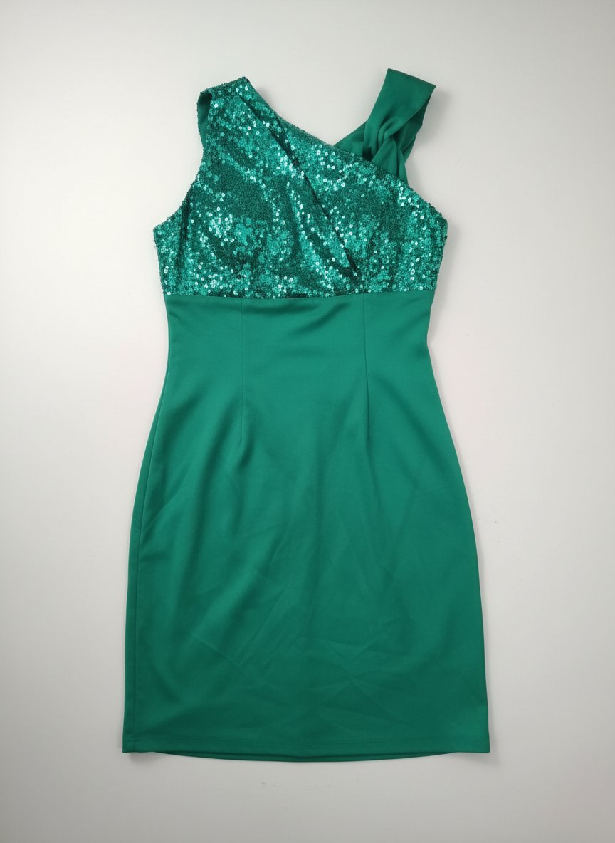 Robe soirée verte