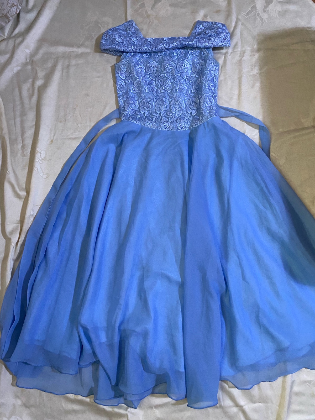 Robe cinderella bleu 