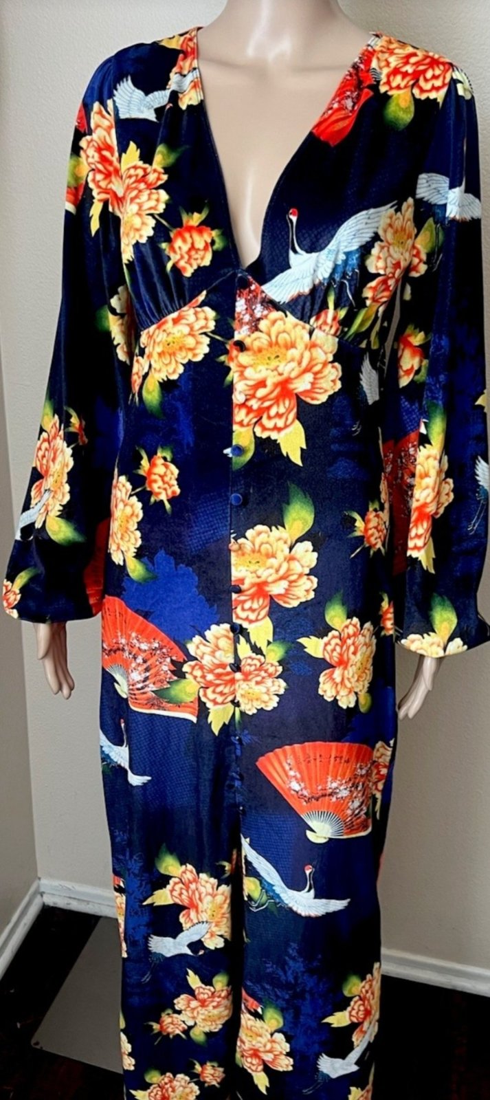 Robe longue ongue 