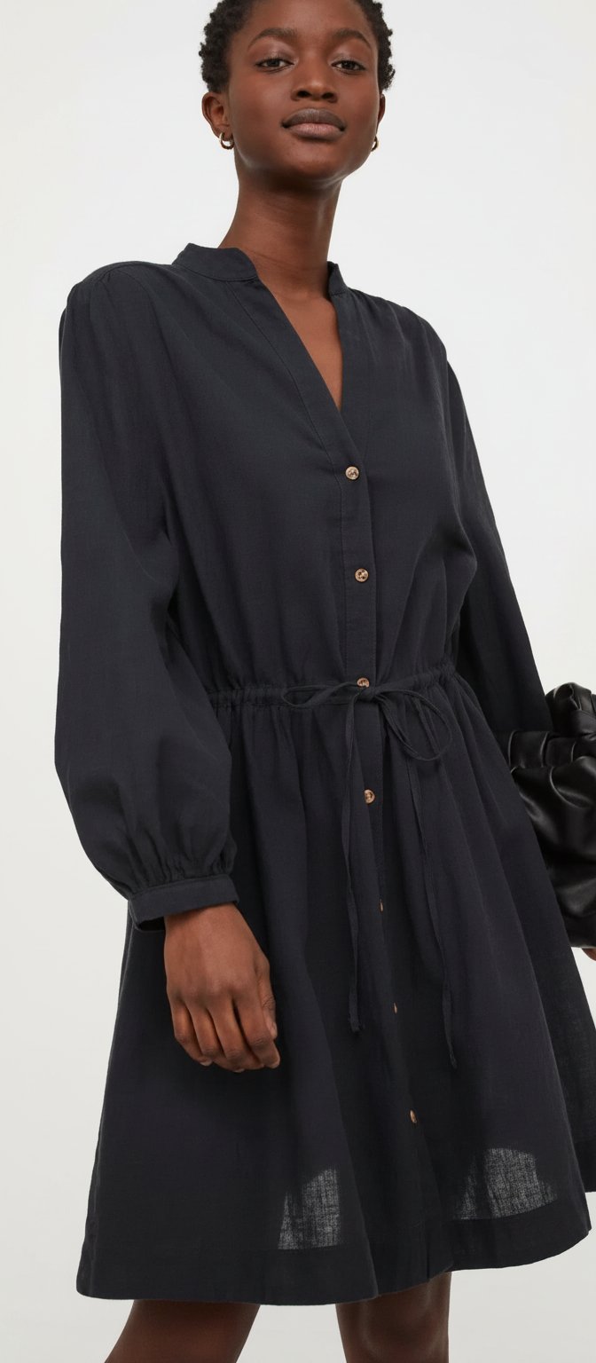 Robe courte oversize